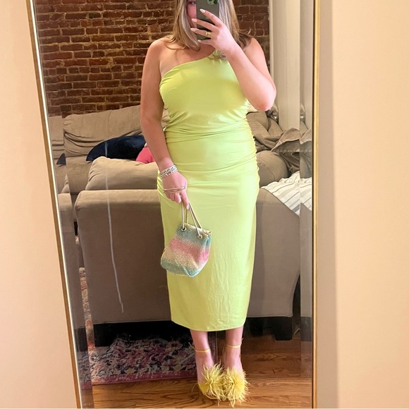 Slinky One Shoulder Maxi Dress - Picture 2 of 2